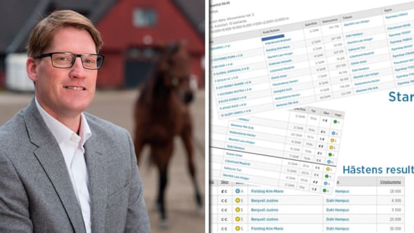 Foto: TR Bild/Svensk Travsport