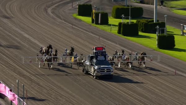 Finalen av bronsdivisionen under elitloppslördagen 2021