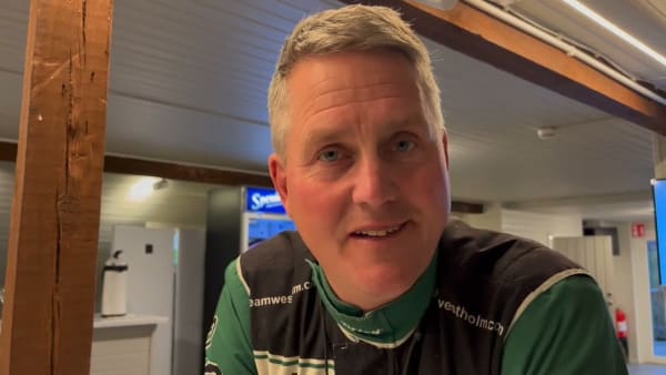 Jörgen Westholm inför V86.