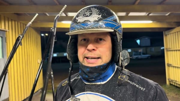 Tommy Karlstedt efter V85-segern