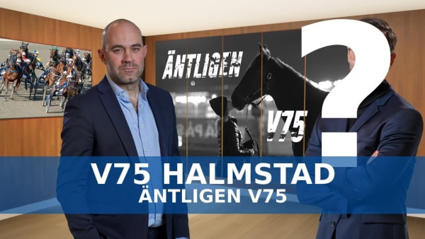 Äntligen V75 inför Halmstad 10 juli