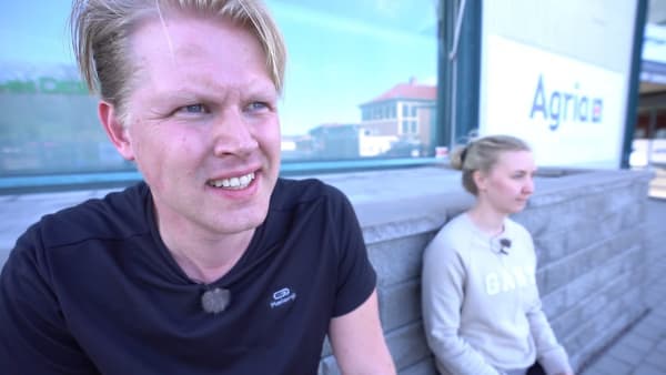 Holmgren provar på – fystestet i monté