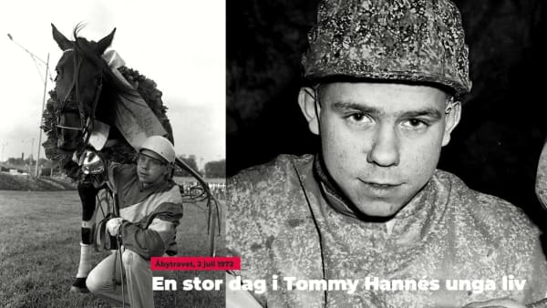 Ur arkivet: En stor dag i Tommy Hannés unga liv