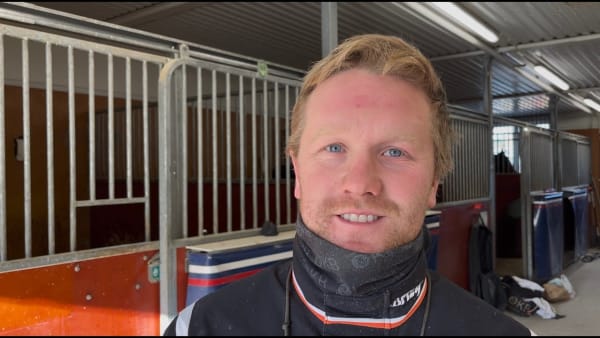 Oskar Kylin Blom inför V75-omgången på Bjerke 18 oktober 2025
