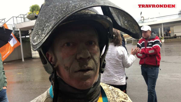 Örjan Kihlström efter segern i Olympiatravet