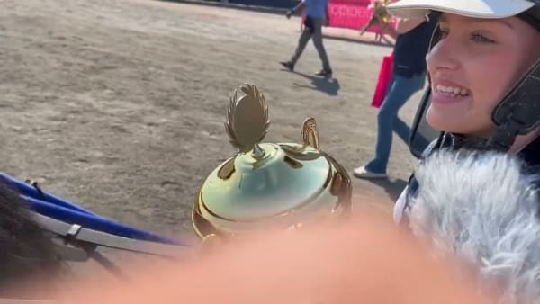 Silja Ruhagen vann Lilla Elitloppet med Pros Maserati