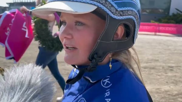 Tindra Olsson vann Mini Elitloppet