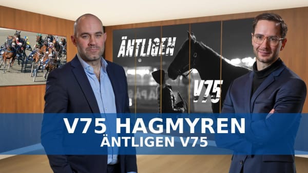 Äntligen V75 inför Hagmyren 31 juli