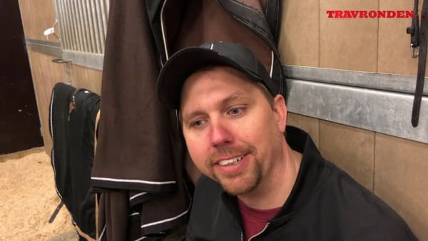 Daniel Redém efter Olympiatravet