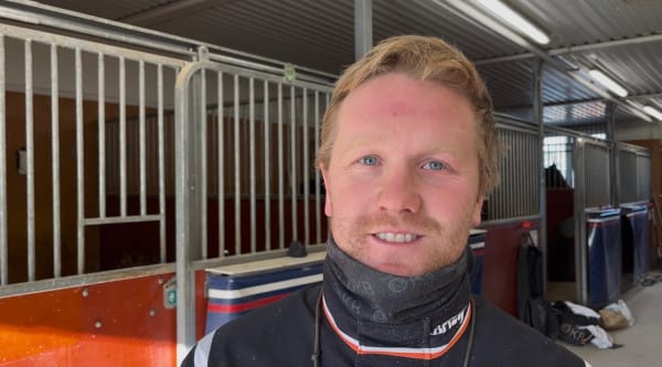 Oskar Kylin Blom inför V75-omgången på Bjerke 18 oktober 2025